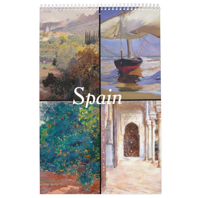 Calendario del arte de España (Tapa)