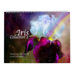 Calendario del arte de la colección 2 del iris