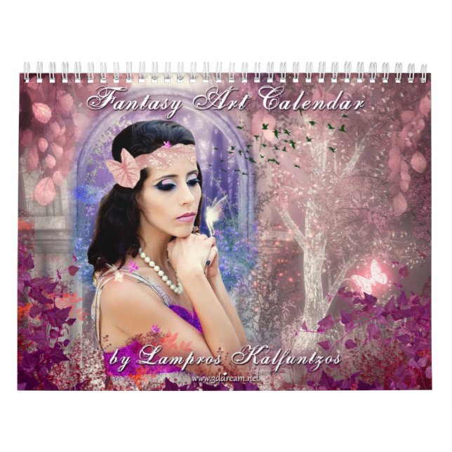 Calendario del arte de la fantasía (Tapa)