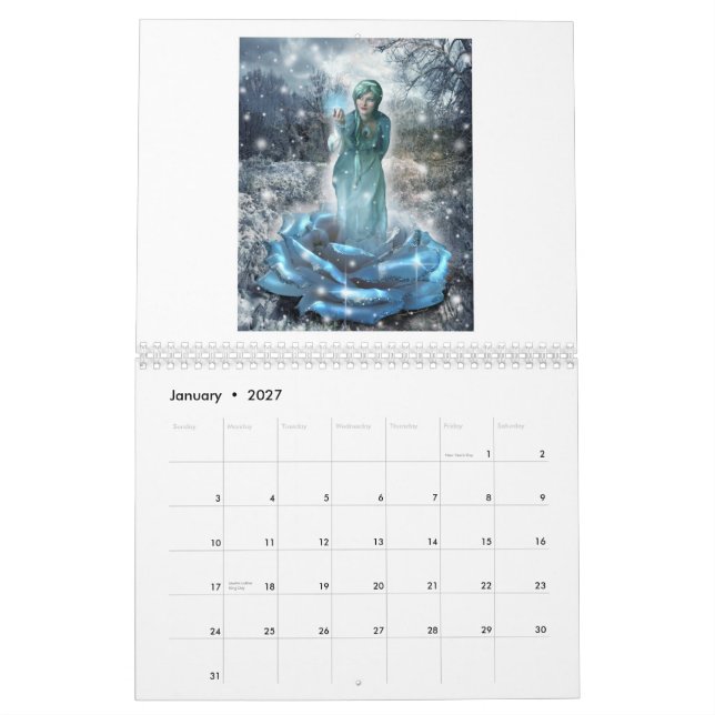Calendario del arte de la fantasía - versión 1 (Jan 2027)