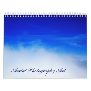 Calendario del arte de la fotografía aérea