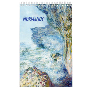 Calendario del arte de Normandía (11" x 7")