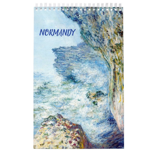 Calendario del arte de Normandía (11" x 7") (Tapa)