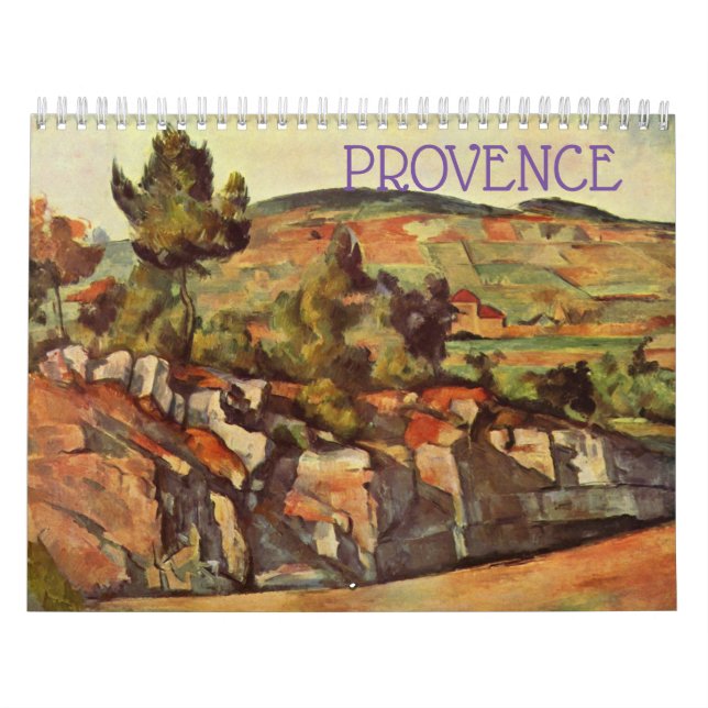 Calendario del arte de Provence (Tapa)