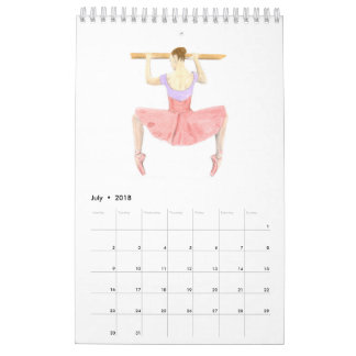 Calendario del arte del ballet