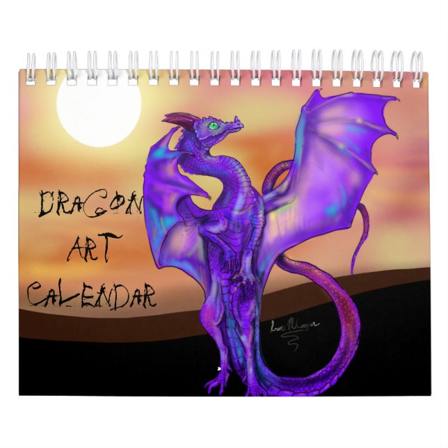 Calendario del arte del dragón (Tapa)