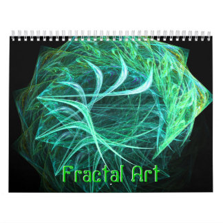 Calendario del arte del fractal