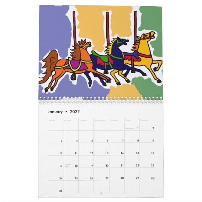Calendario del arte popular AP 2013 (Jan 2027)