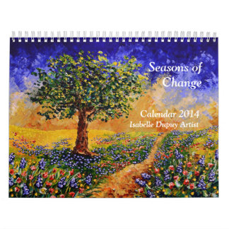 Calendario del artista 2014 de Isabel Dupuy