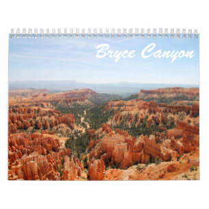 Calendario del barranco de Bryce