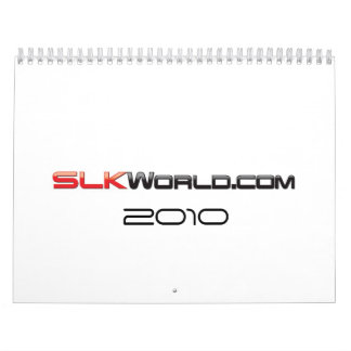 Calendario del Benz SLK 2010 de Mercedes