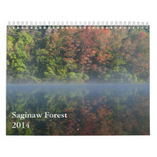 Calendario del bosque 2014 de Saginaw