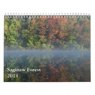 Calendario del bosque 2014 de Saginaw