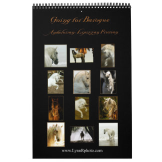 Calendario del caballo - andaluz, Lipizzan frisio