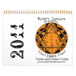 Calendario del Campamento Golden Toad 2011