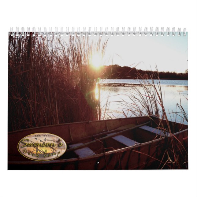 Calendario del campo 2014 del pato de Swenson (Tapa)