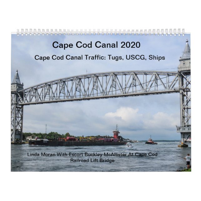 Calendario del Canal de Cape Cod 2020 (Tapa)