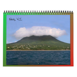 Calendario del Caribe de la isla de Nevis