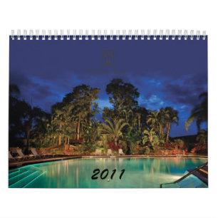 Calendario del centro turístico de la orilla de