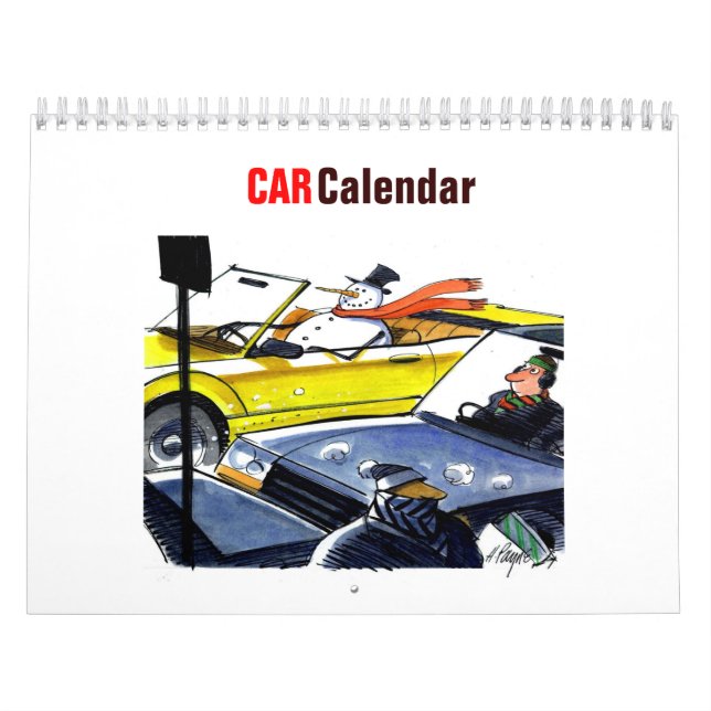 Calendario del coche (Tapa)