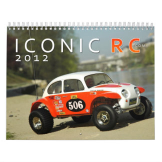 calendario del coche de IconicRC.com 2012 RC