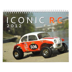 calendario del coche de IconicRC.com 2012 RC