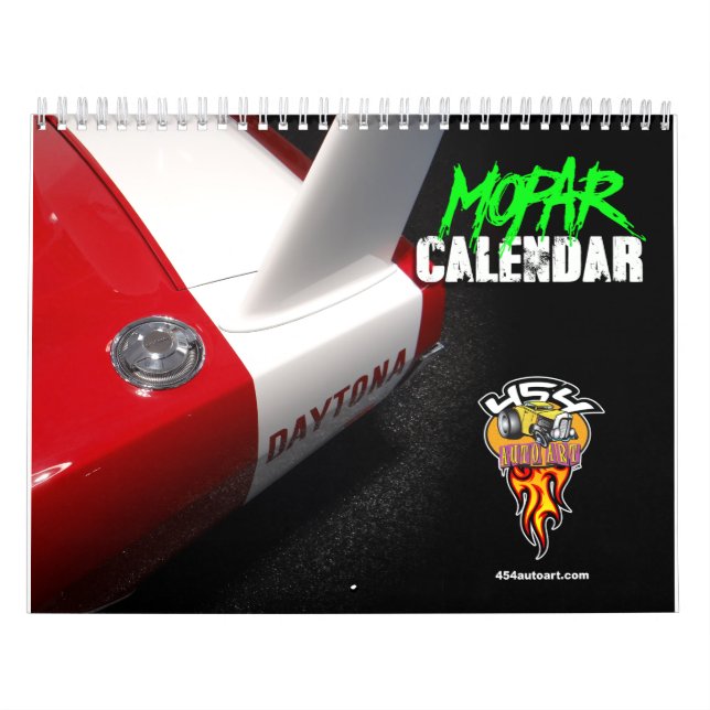 Calendario del coche de Mopar (Tapa)