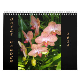Calendario del concurso de fotografía en el jardín