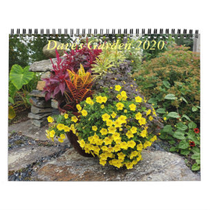 Calendario del concurso fotográfico Dave's Garden