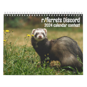 calendario del concurso r/ferrets 2024