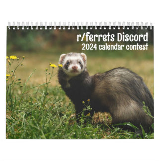 calendario del concurso r/ferrets 2024