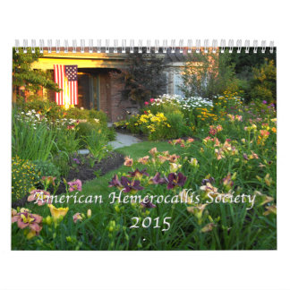 Calendario del Daylily de 2015 AHS