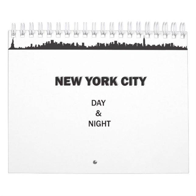 Calendario del día y de la noche de New York City (Tapa)