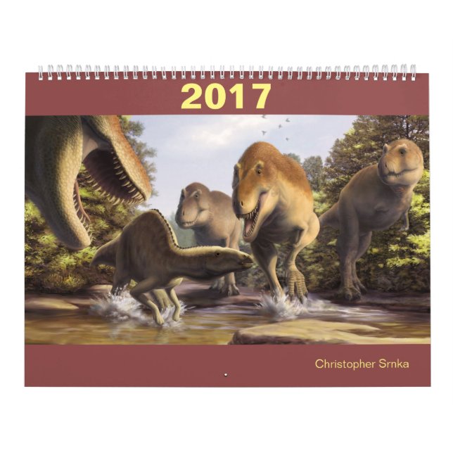 Calendario del dinosaurio (Tapa)