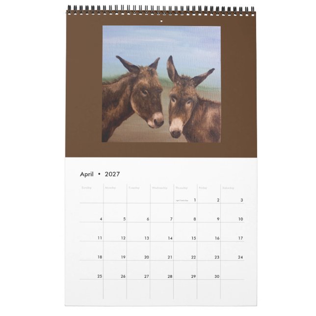 Calendario del Doble Burro (Apr 2027)