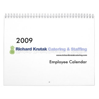 Calendario del empleado de 2009 RKC&S