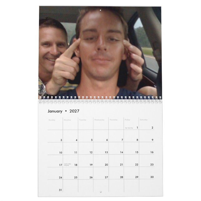 Calendario del empleado de 2009 RKC&S (Jan 2027)