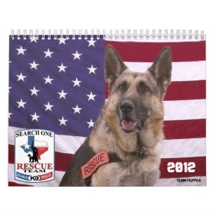 Calendario del equipo de rescate 2012 de la