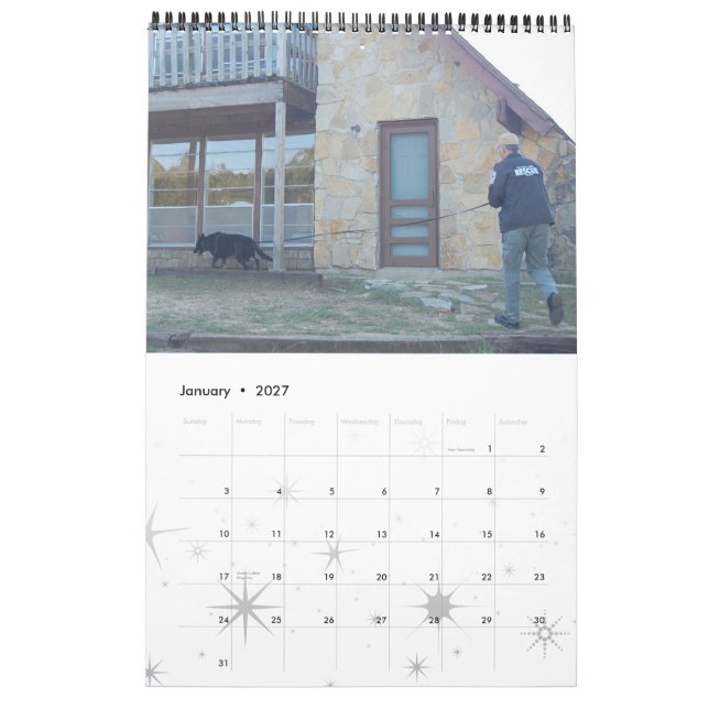 Calendario del equipo de rescate 2012 de la (Jan 2027)