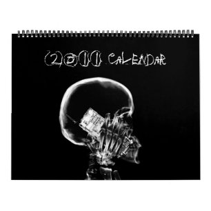 Calendario del esqueleto 2011 de Vision de la