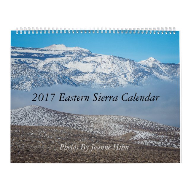 Calendario del este de 2017 Sierra (Tapa)