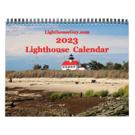 Calendario del faro de 2023 LighthouseGuy.com
