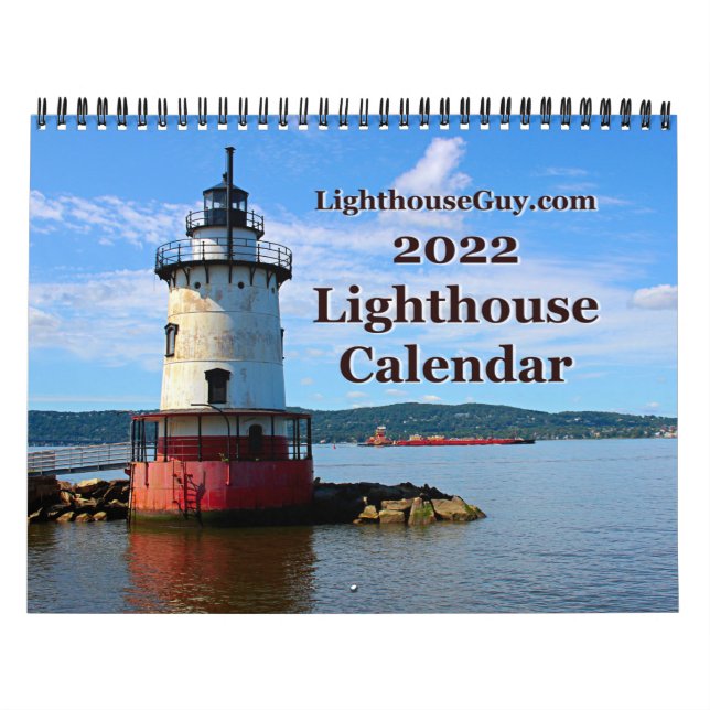 Calendario del faro de LighthouseGuy.com 2022 (Tapa)