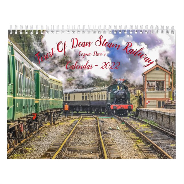 Calendario Del Ferrocarril De Dean Steam - 2022 (Tapa)