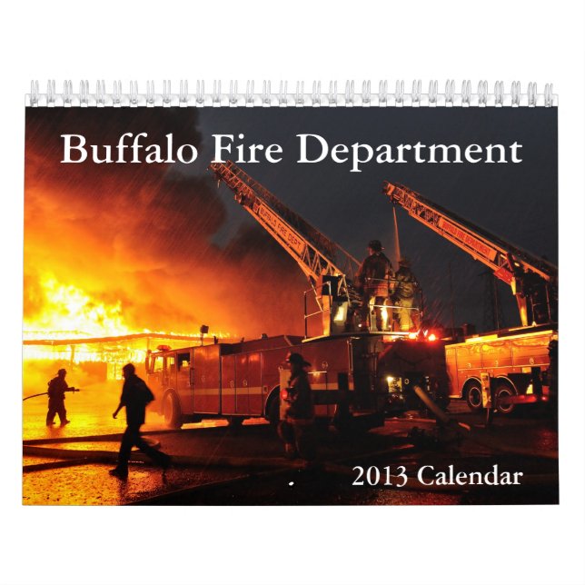Calendario del fuego 2013 del búfalo (Tapa)
