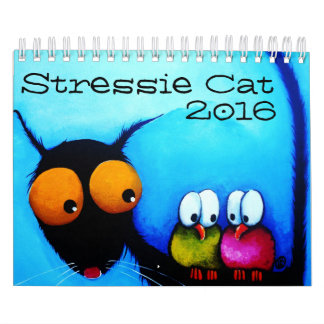 Calendario del gato 2016 de Stressie