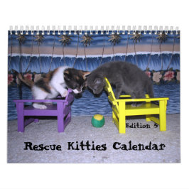 Calendario del gato de rescate - Edición 5