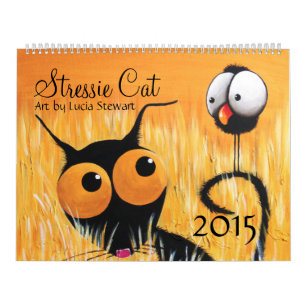 Calendario del gato de Stressie