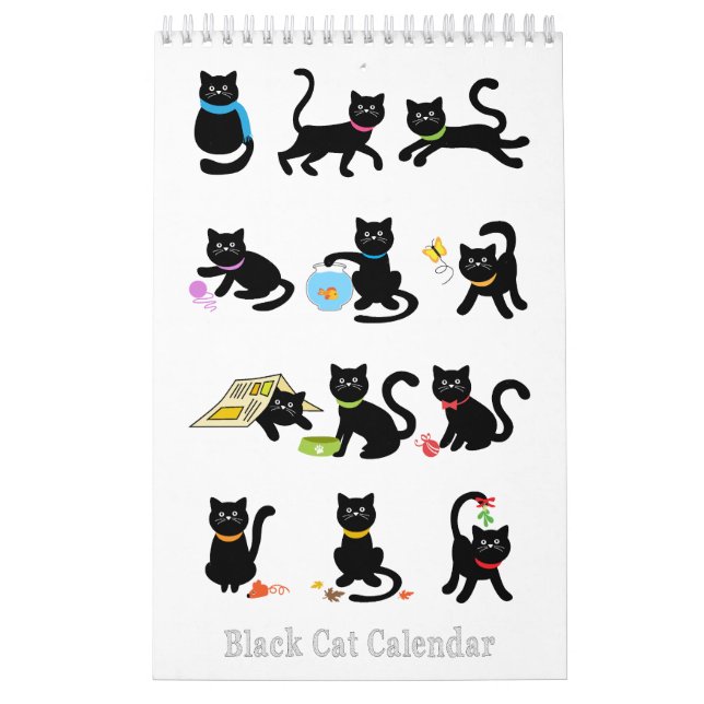 Calendario del gato negro (Tapa)