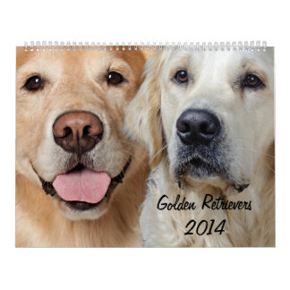 Calendario del golden retriever 2014